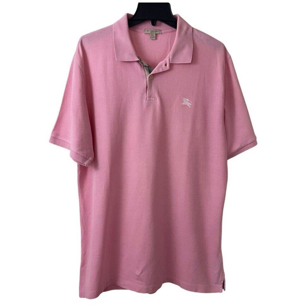 Burberry Pink Polo Shirt